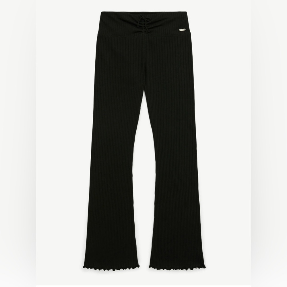 Justice Girls Cinch Waistband Flare Pants, Size M